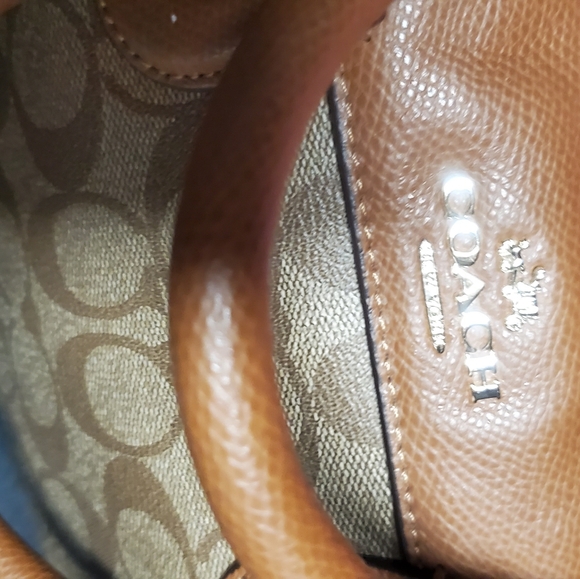 Coach mini bennet satchel - Picture 5 of 6